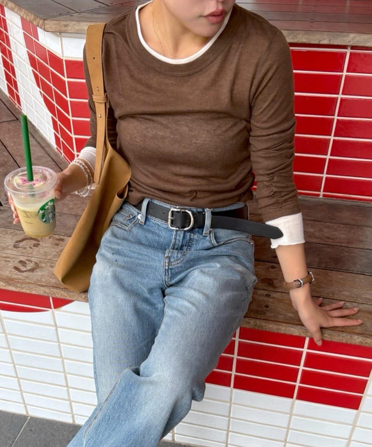 【追加生産予約】シアーテレコレイヤード風カットソー