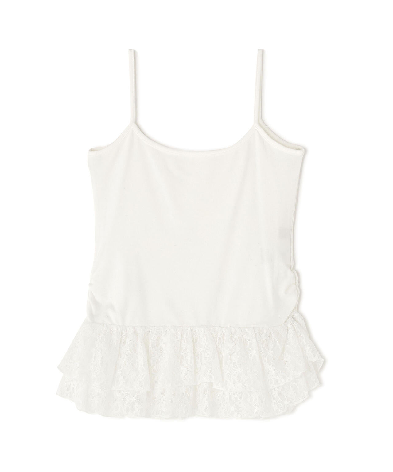 【追加生産予約】メランジドロストレースティアードキャミセット