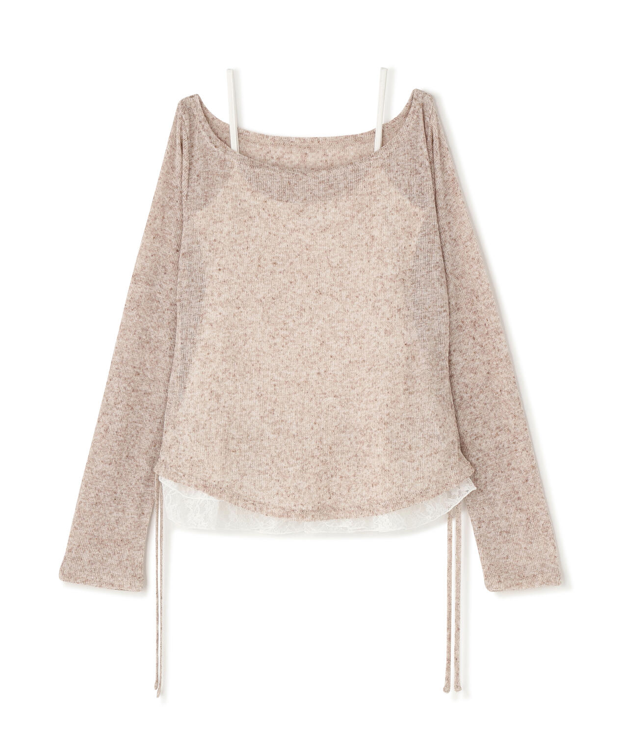 メランジドロストレースティアードキャミセット | FREE'S MART