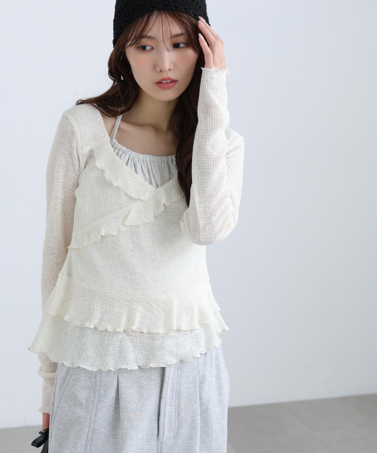 162cm 着用サイズ：FR