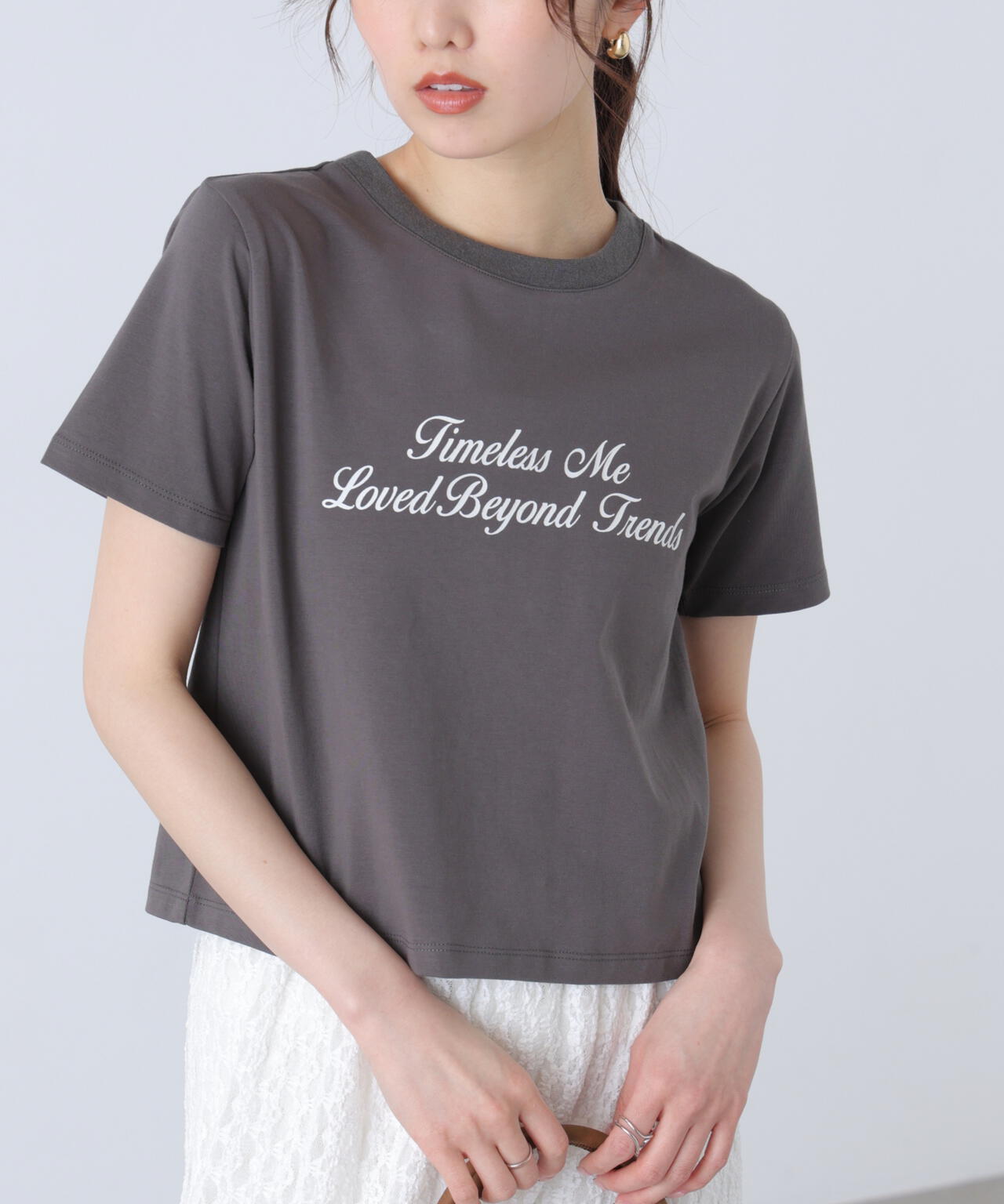 ロゴプリントコンパクトTシャツ | FREE'S MART（フリーズマート