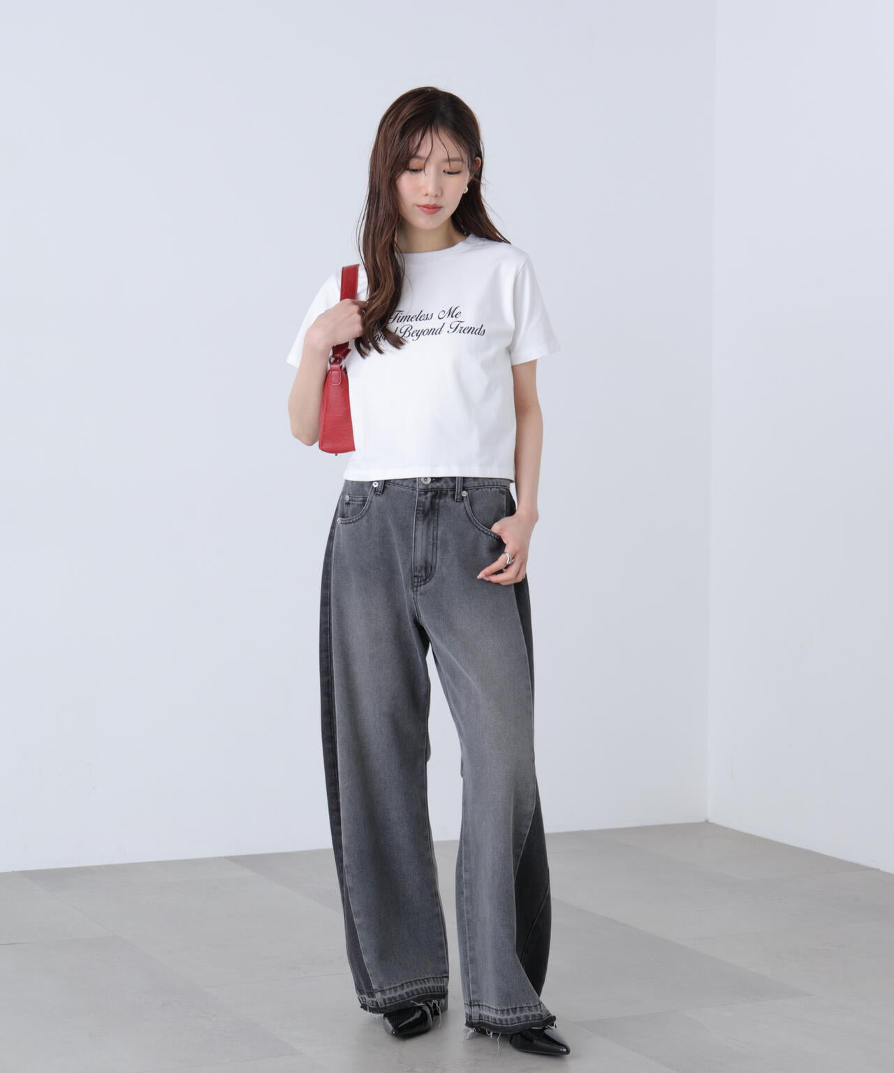 ロゴプリントコンパクトTシャツ | FREE'S MART（フリーズマート