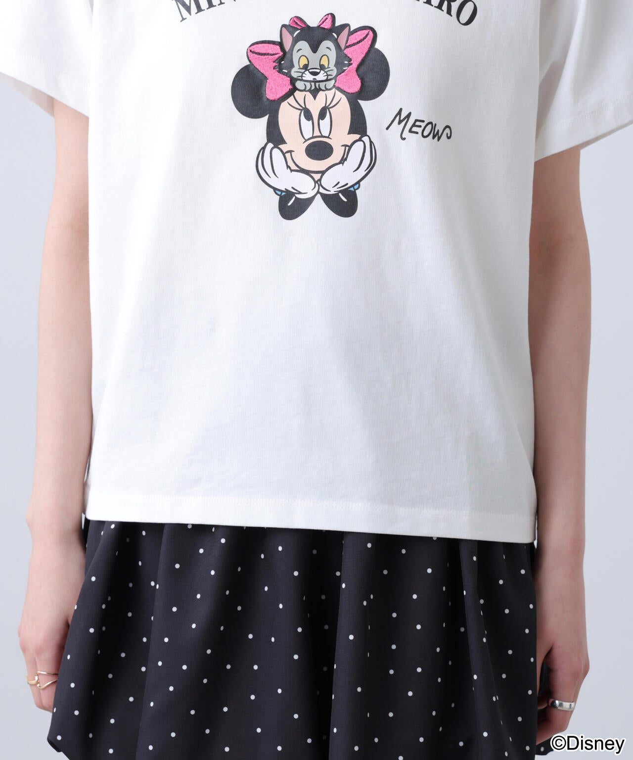 Disney】別注ミニーマウス＆マリーTシャツ | FREE'S MART（フリーズ