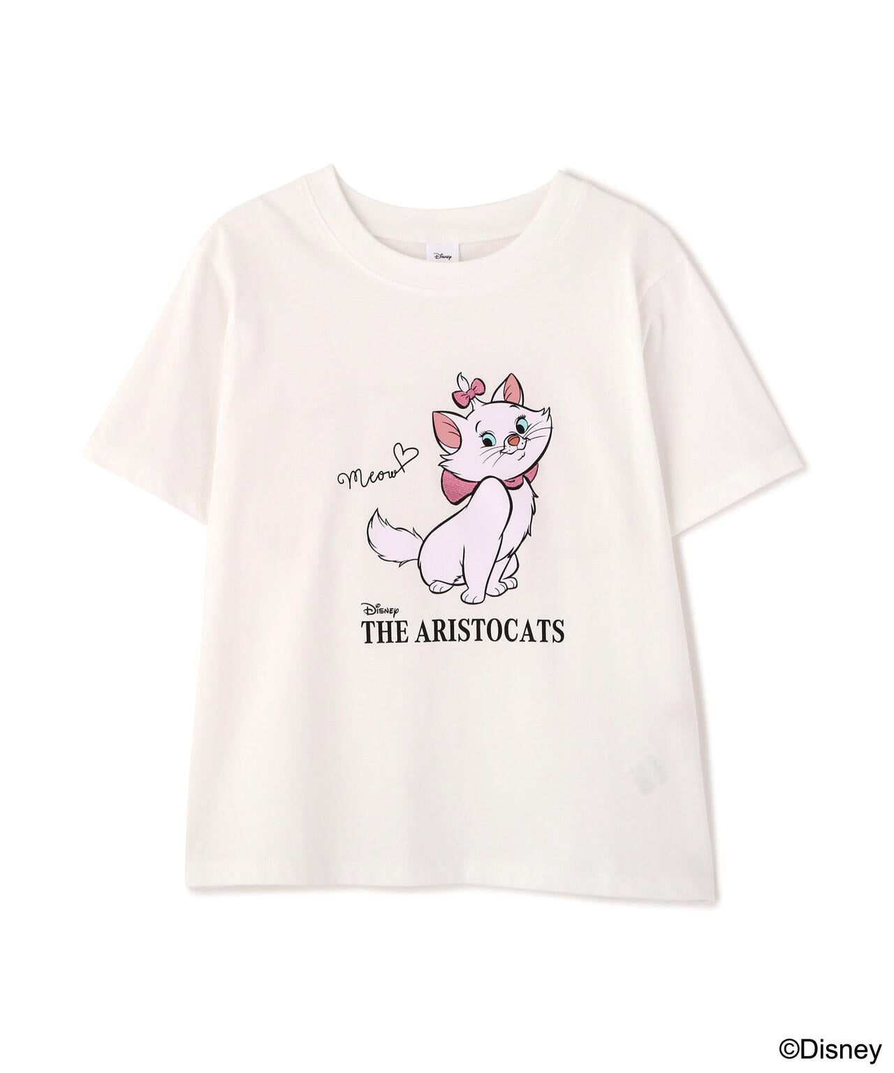 【Disney】別注ミニーマウス＆マリーTシャツ