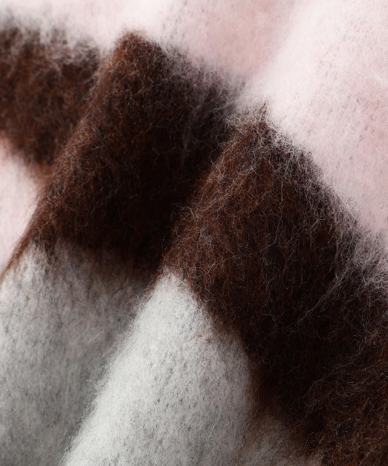 起毛ニュアンス柄ニット