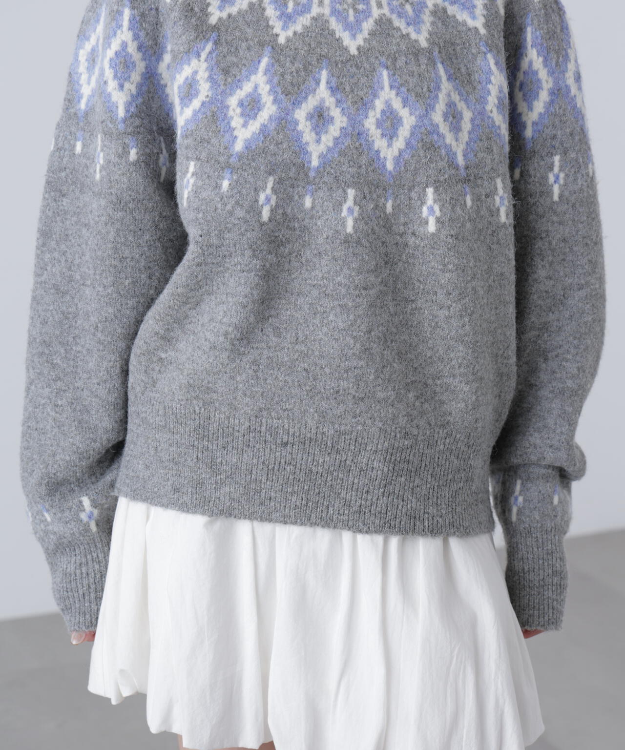 ウール混ノルディックニット | FREE'S MART（フリーズマート