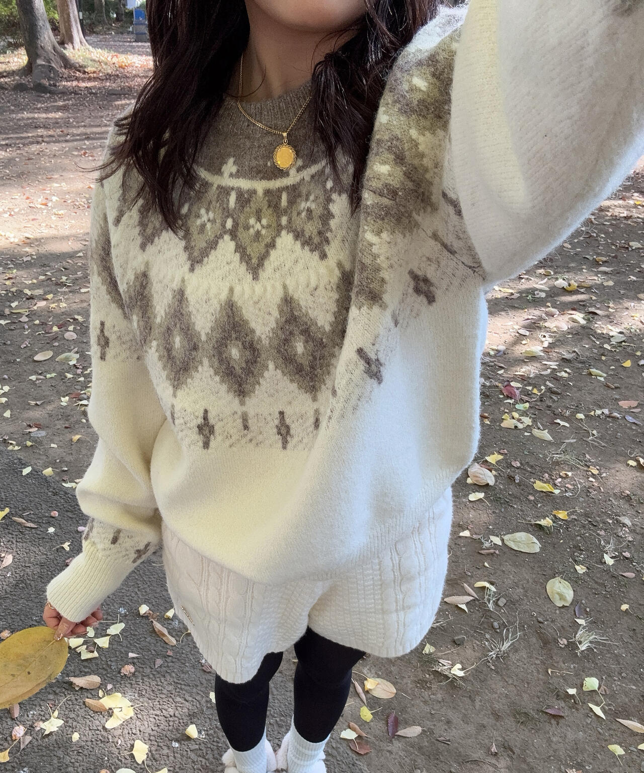 ウール混ノルディックニット | FREE'S MART（フリーズマート