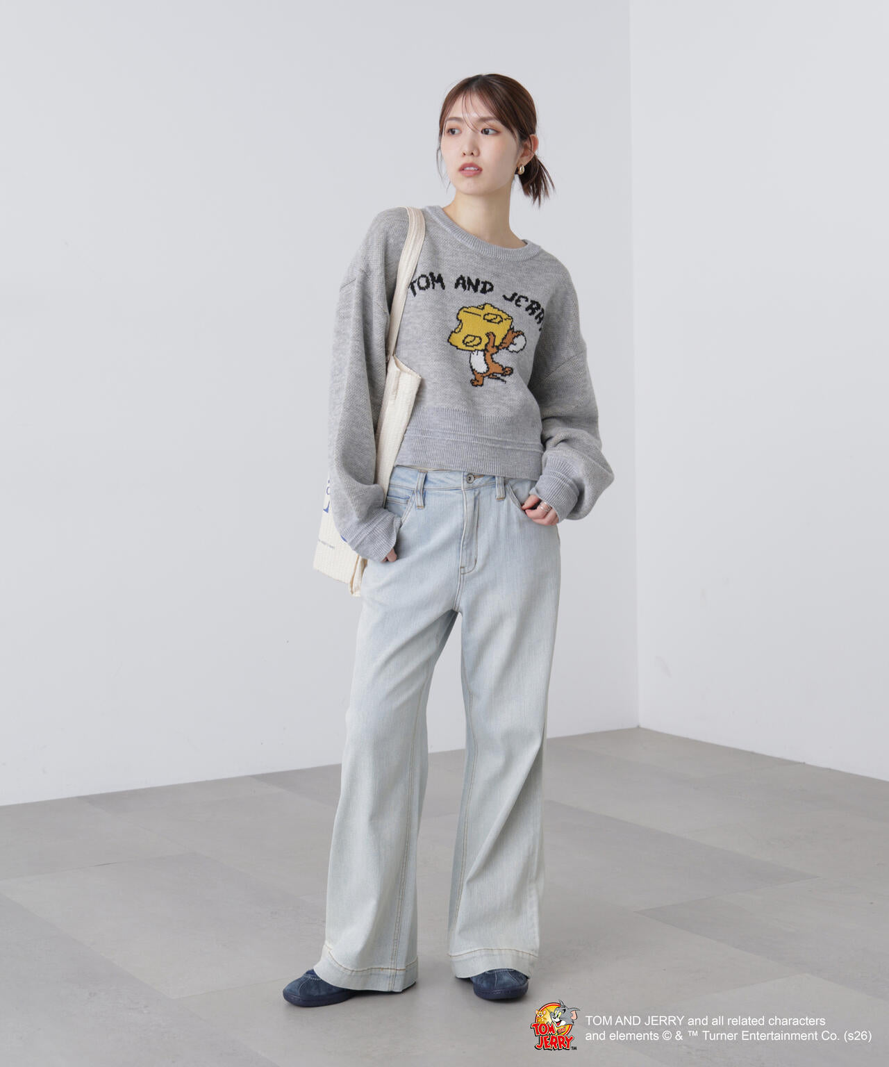 【Tom And Jerry コラボ】ニット