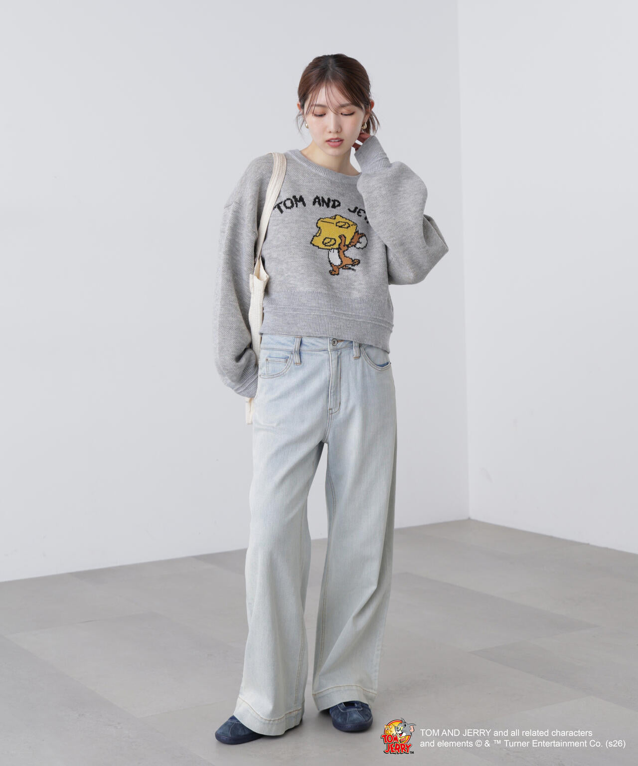 【Tom And Jerry コラボ】ニット