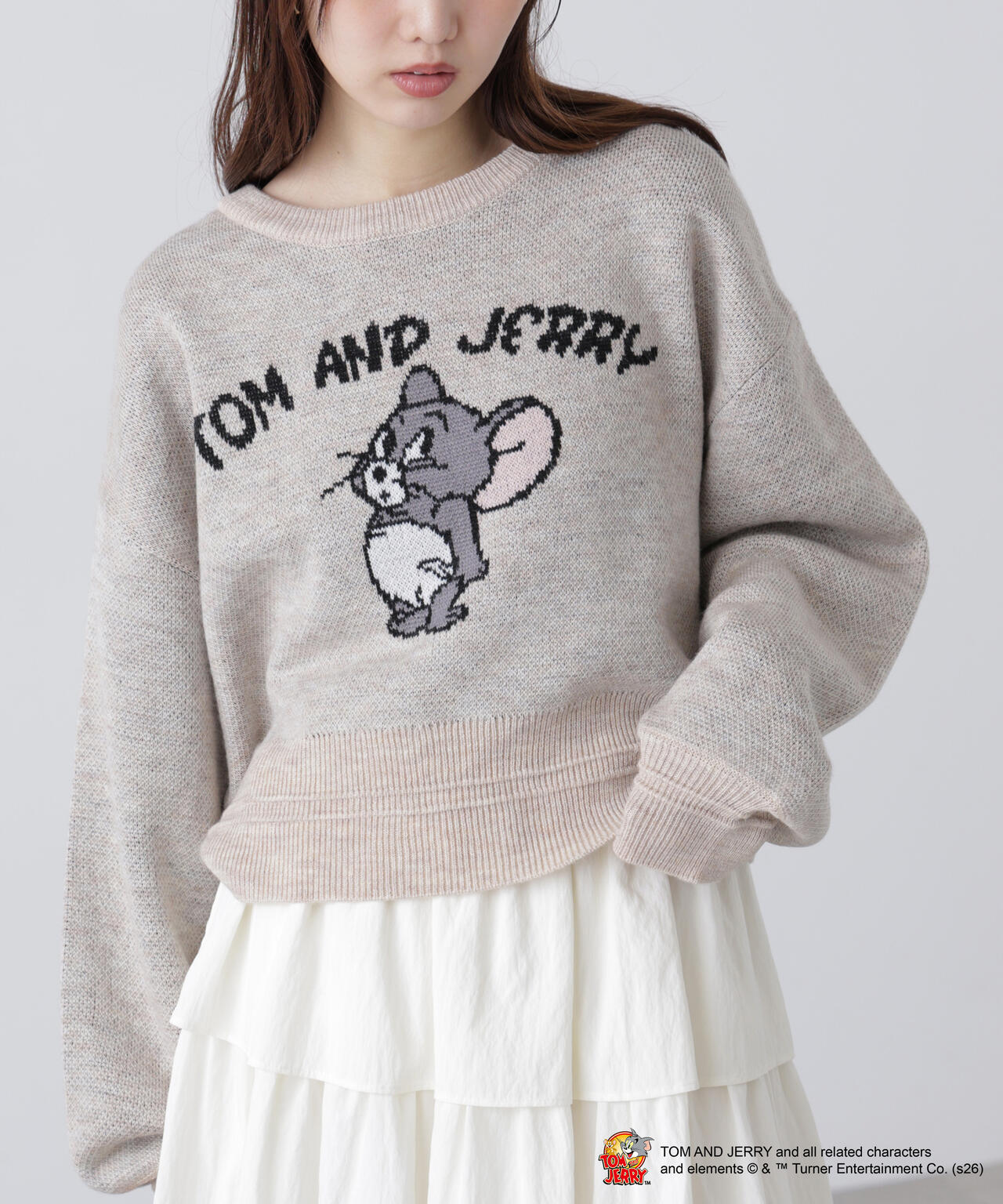 【Tom And Jerry コラボ】ニット