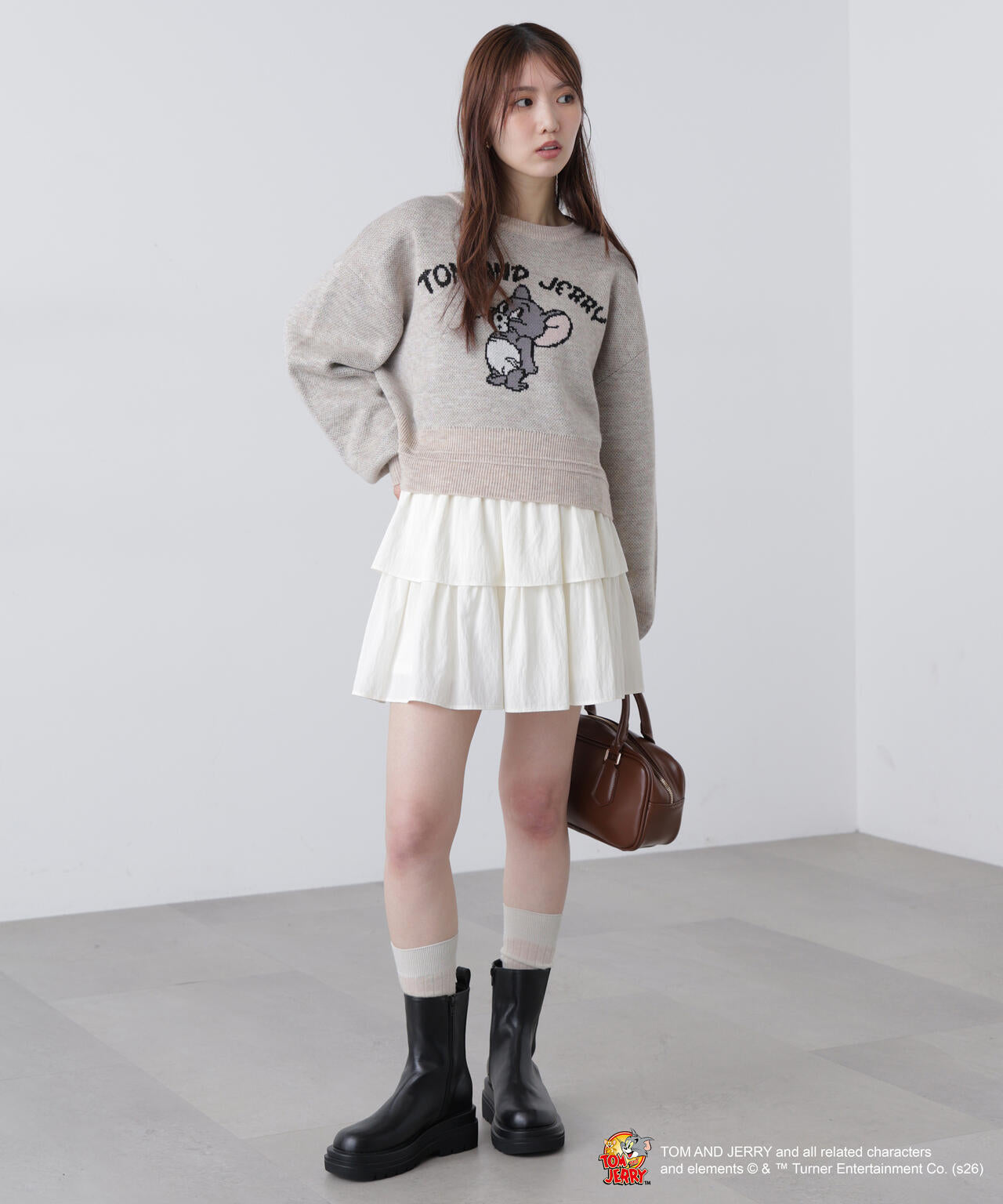 【Tom And Jerry コラボ】ニット