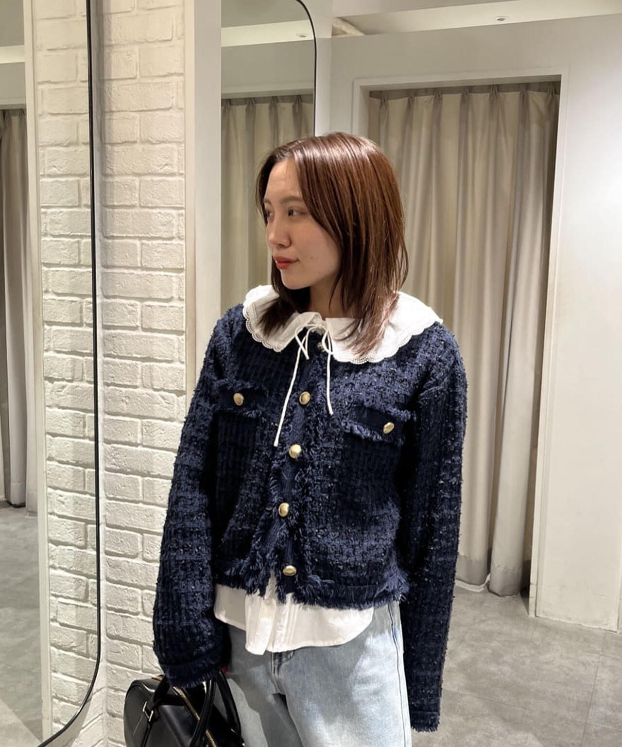 ツィードニットカーディガン | FREE'S MART（フリーズマート