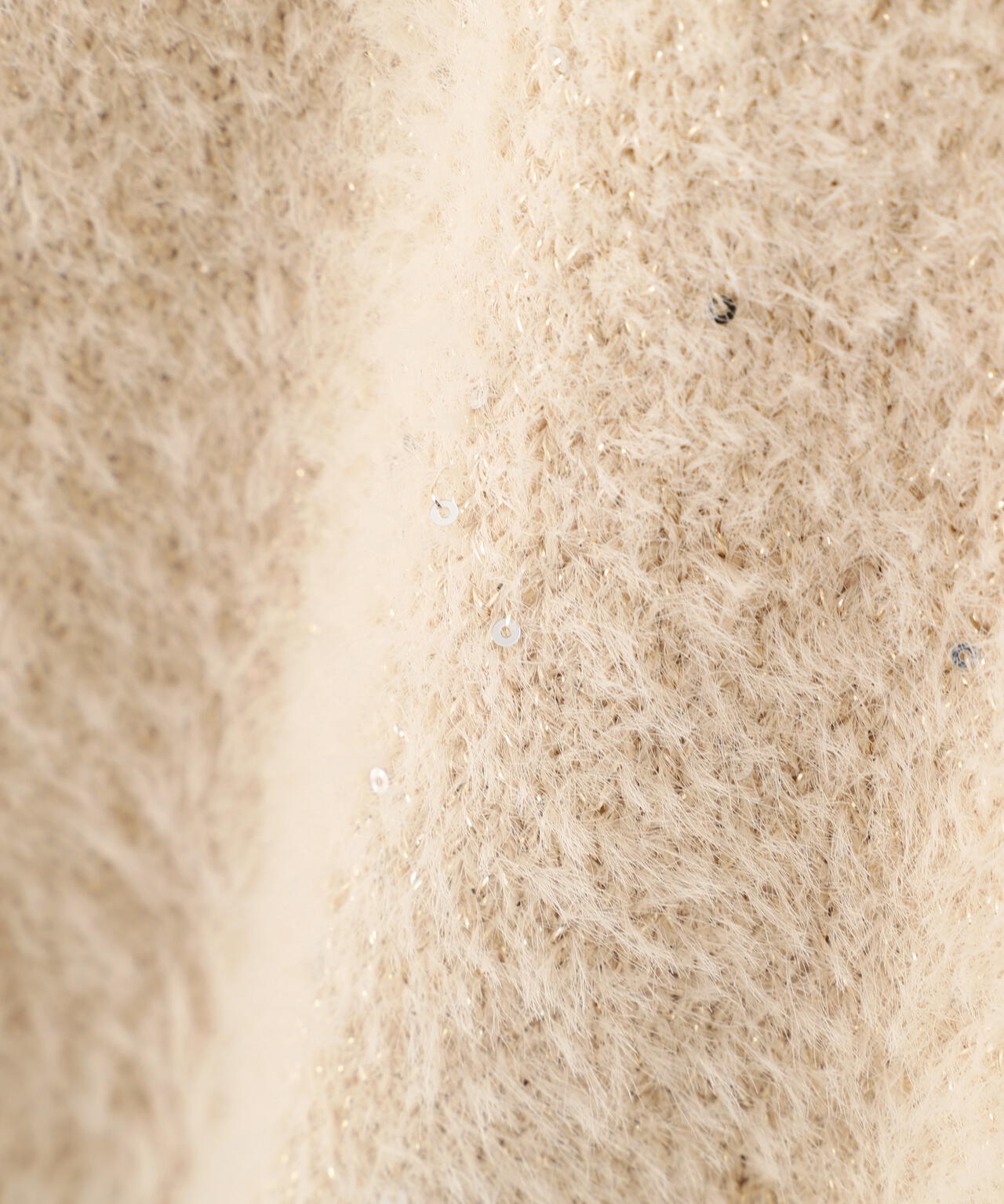 【MFM】金ボタンへアリースパンコールニットカーディガン