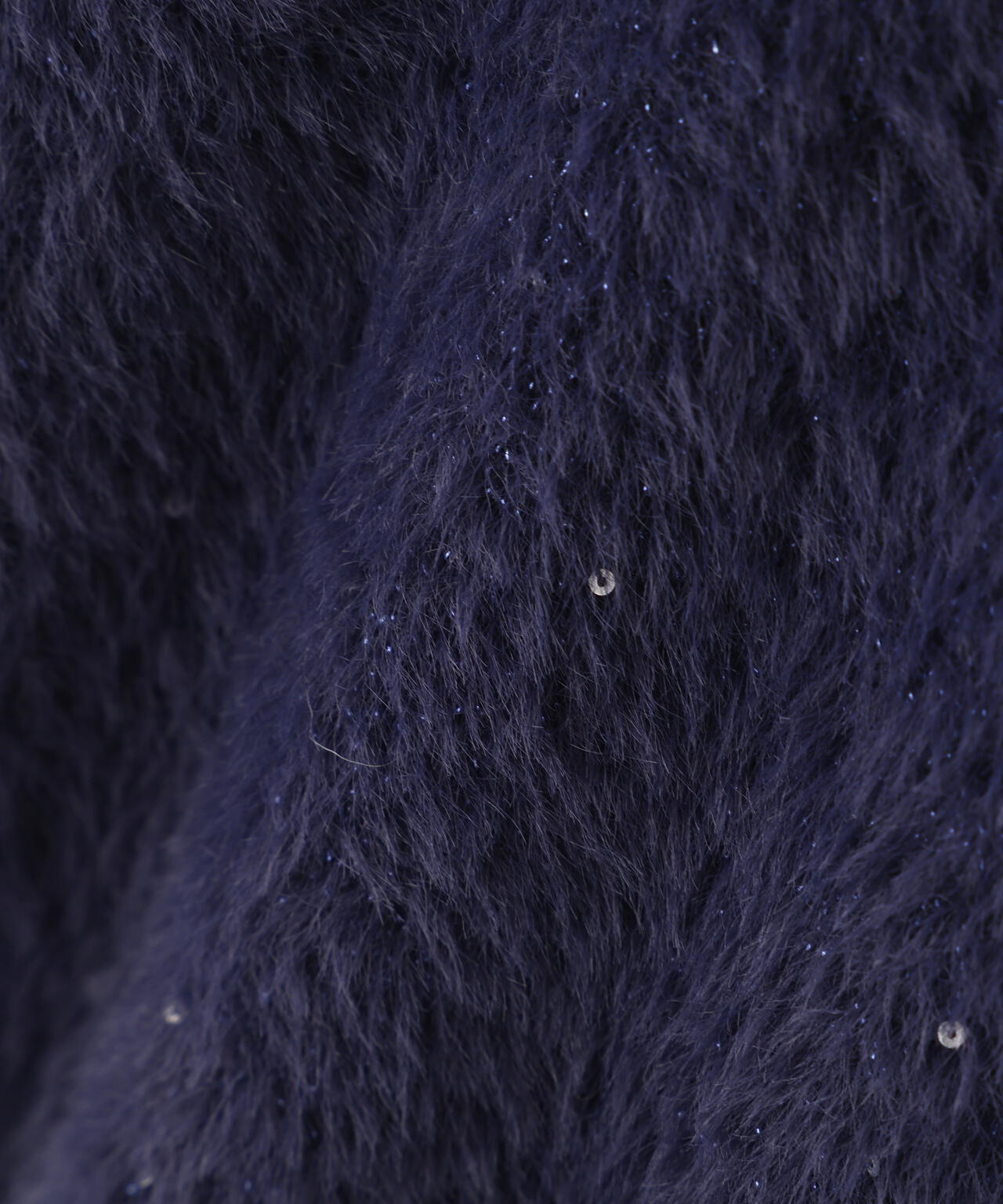 【MFM】金ボタンへアリースパンコールニットカーディガン