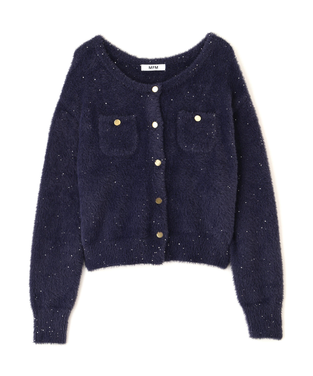 MFM】金ボタンへアリースパンコールニットカーディガン | FREE'S MART
