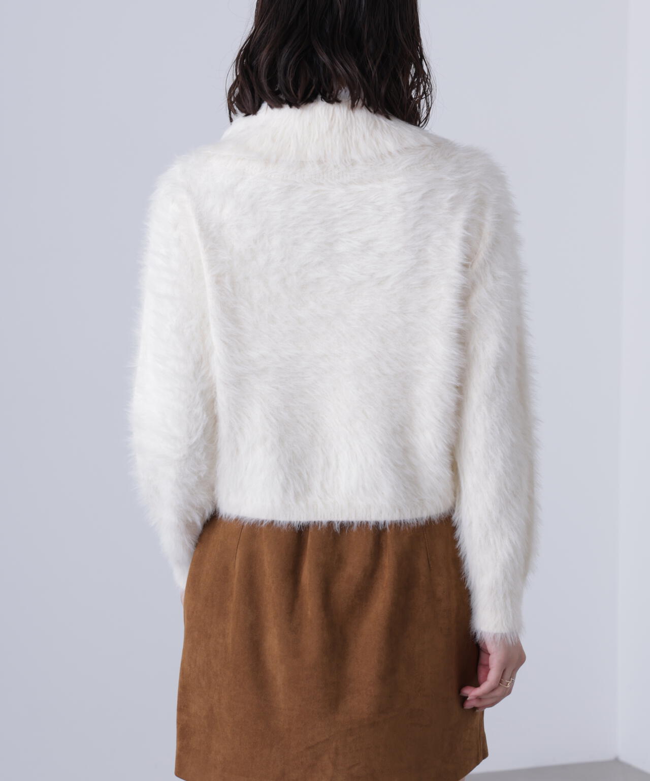 〈ＭＦＭ〉シャギータートルニット