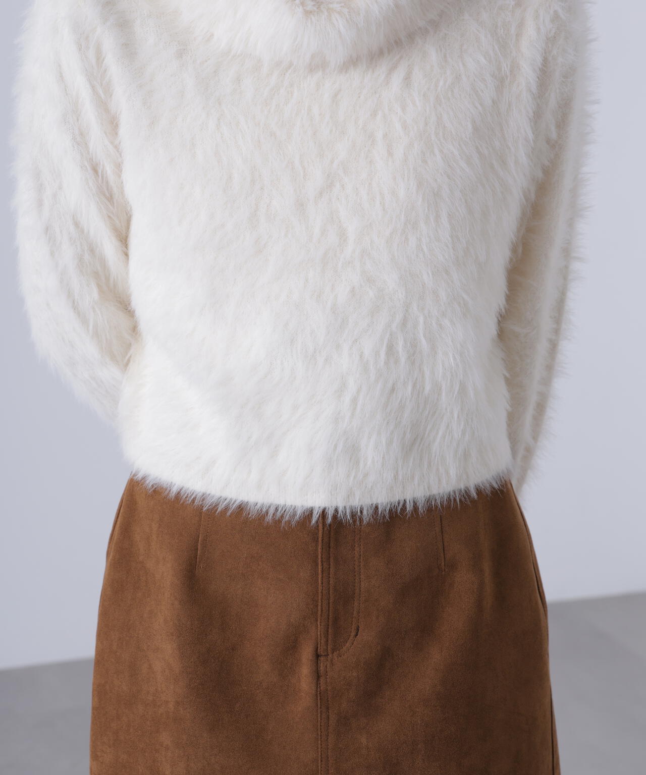 〈ＭＦＭ〉シャギータートルニット