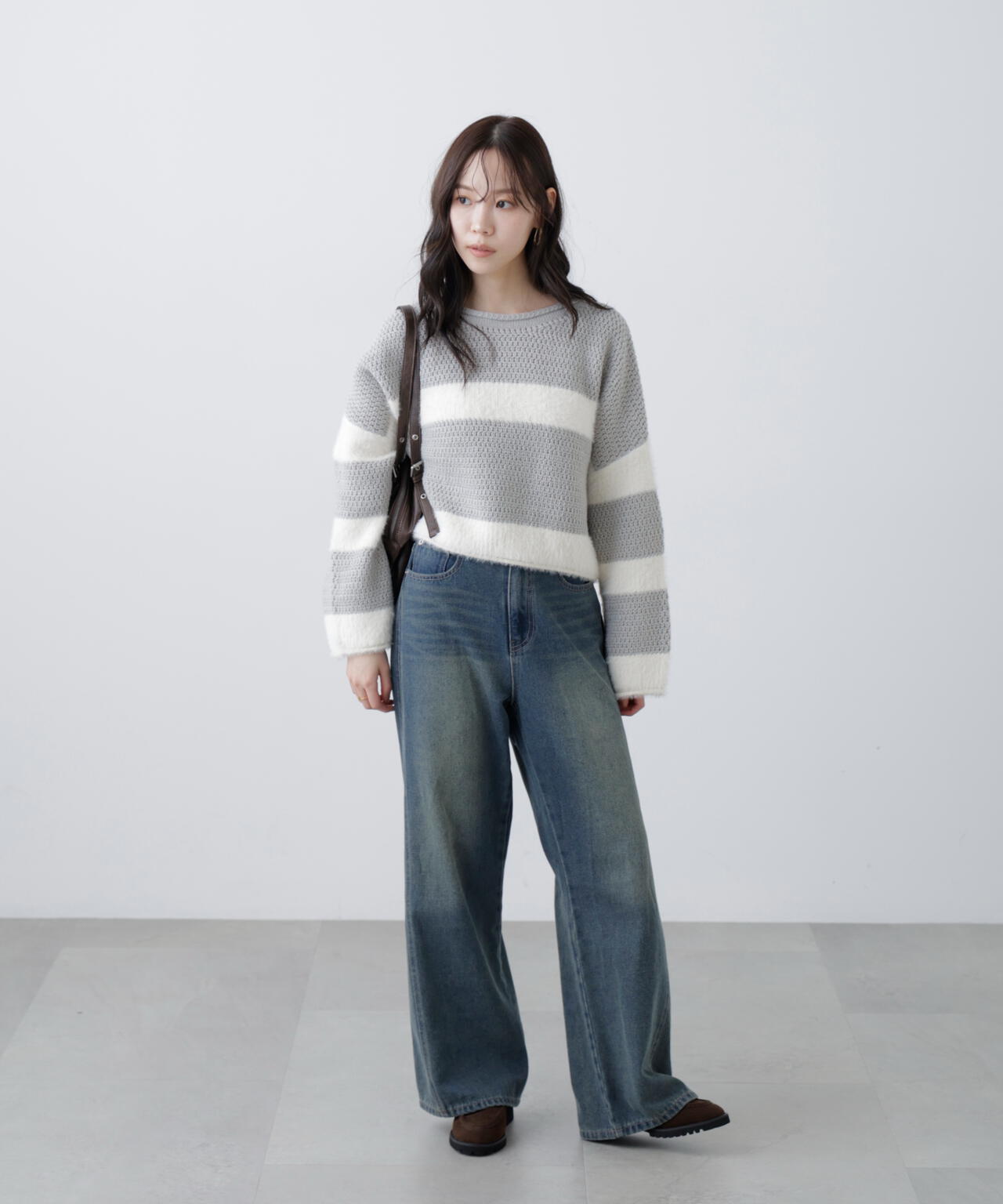 値下げしました】enfold 2018 A/W マルチボーダーニット マルチボーダーニットT / ANY L | ファッション通販 【公式通販】オン