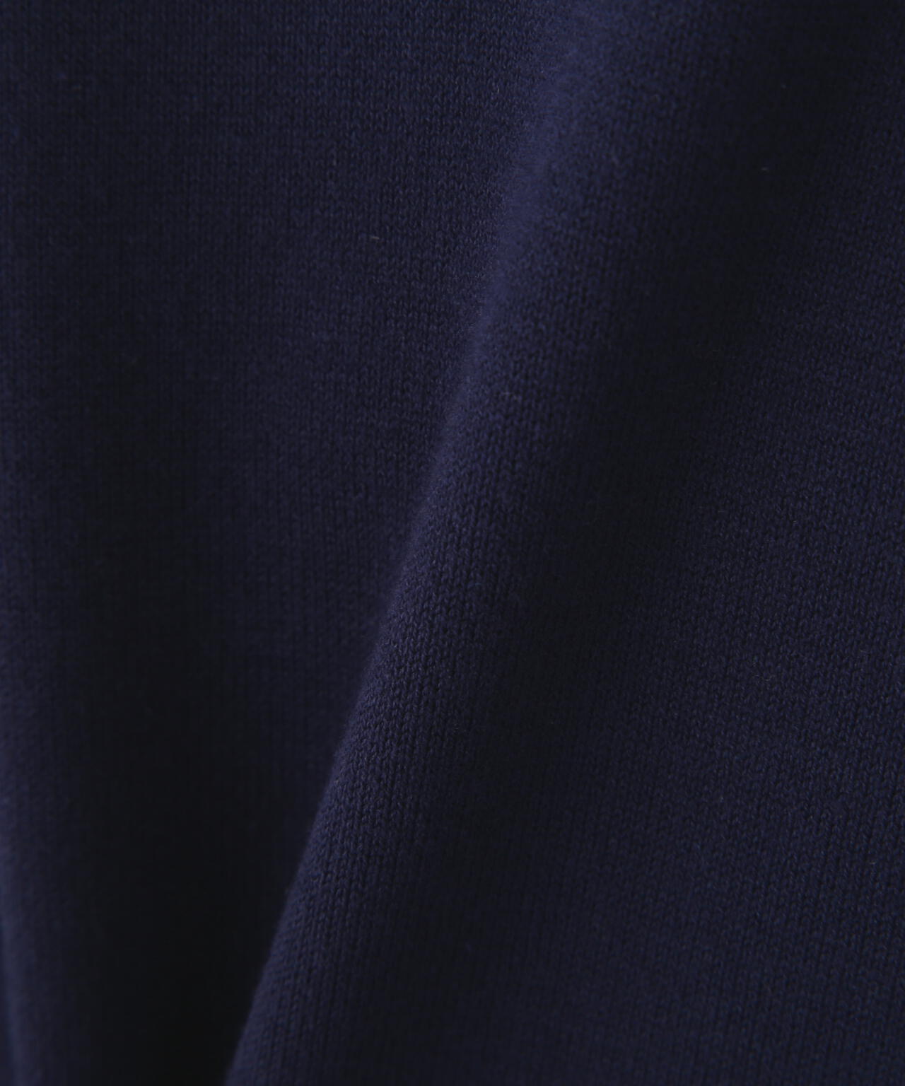 衿付きレイヤード風ポロニット