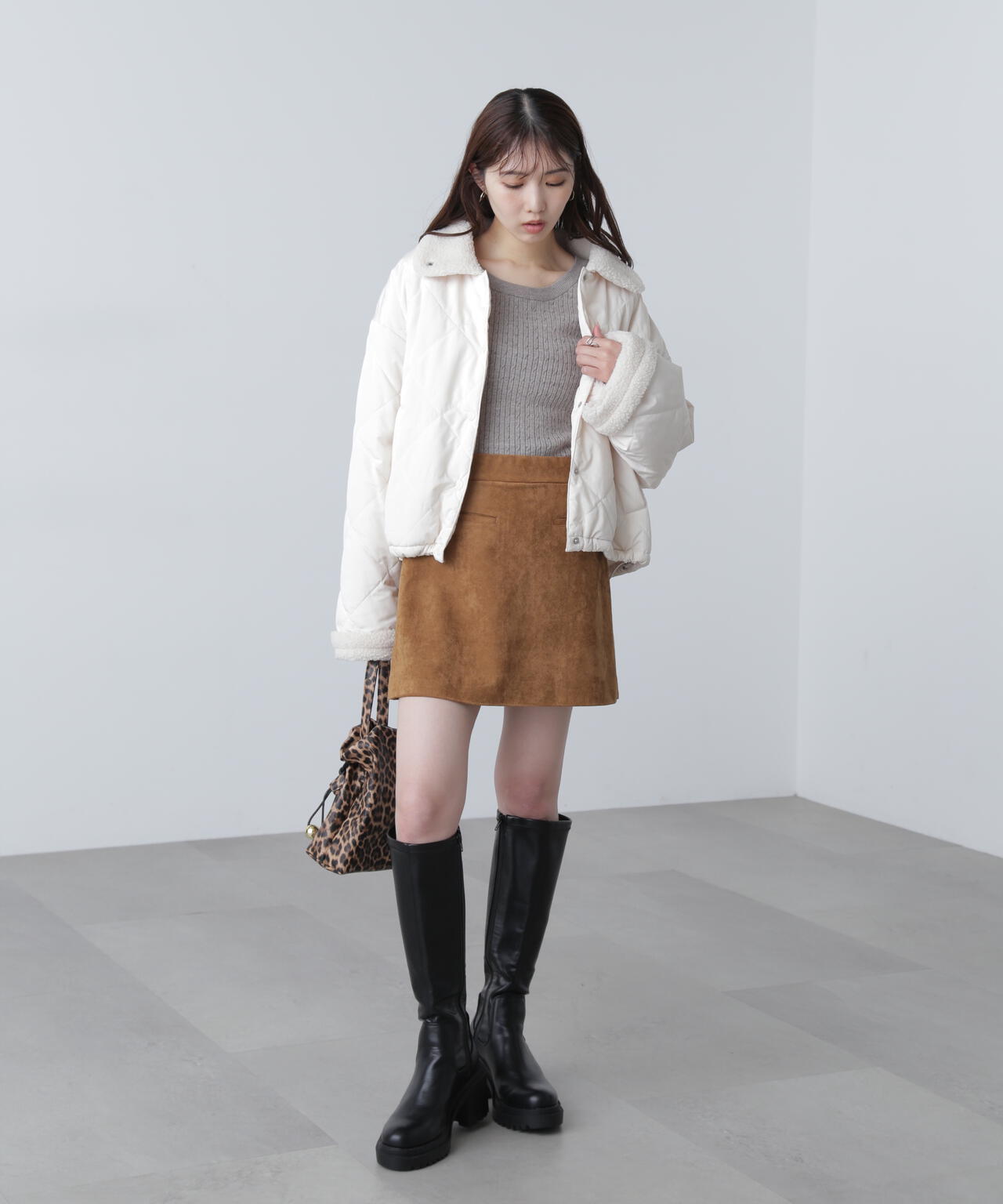 洗える〉マシンウォッシャブルケーブルニット | FREE'S MART（フリーズ