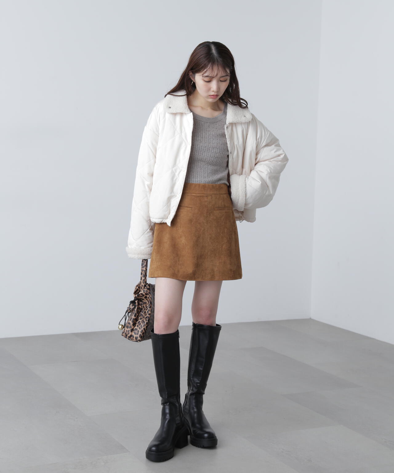 今季完売♡新品♪コンパクトケーブルニット フレンドリーだけどちゃんと女っぽい！今季の【ケーブルニット】を