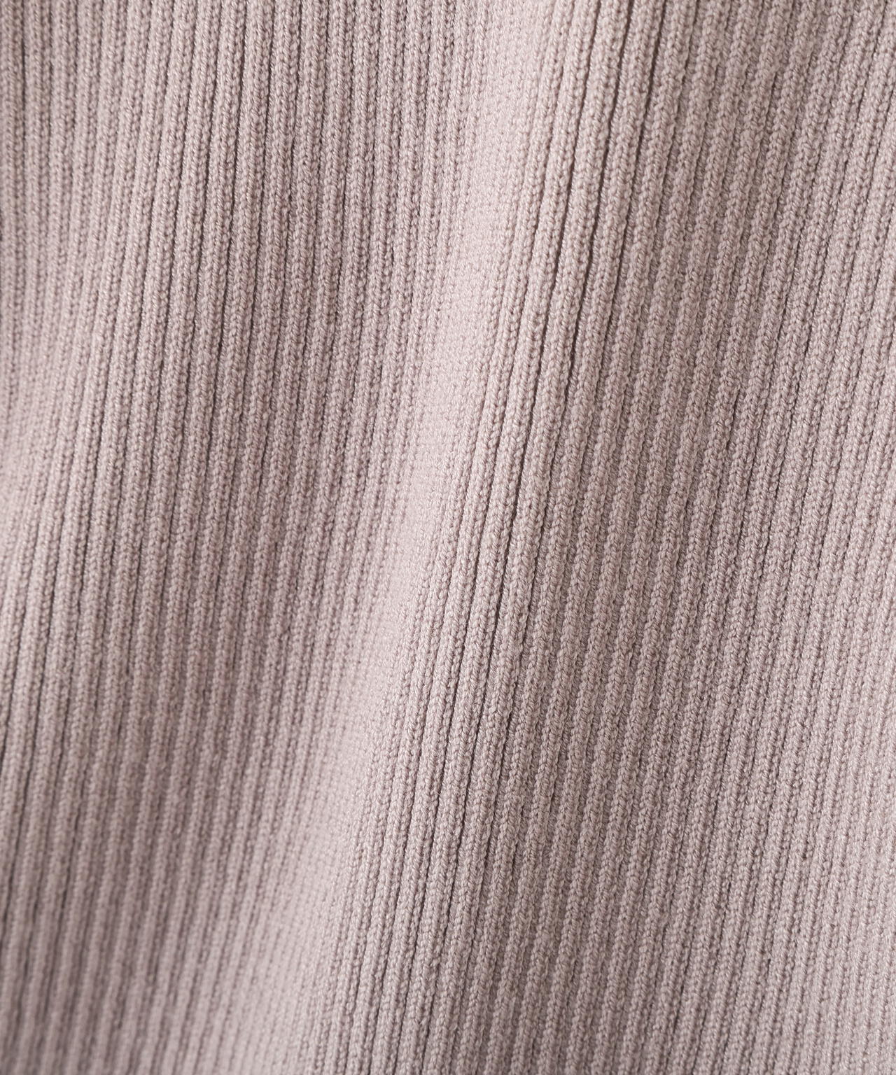 ホルターネックレイヤードサイドドロストニット