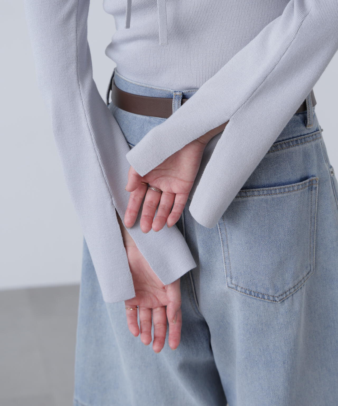 キャミレイヤードニットカーディガン