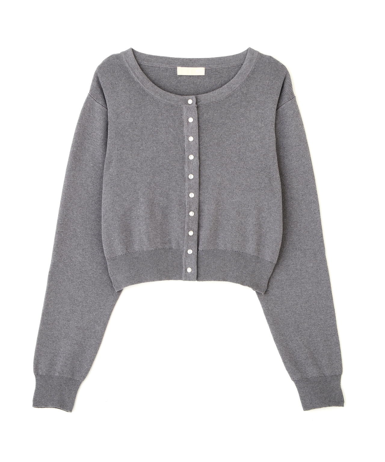 追加生産予約】ドットボタンクルーネックカーディガン | FREE'S MART