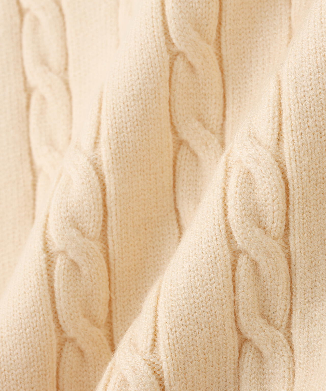 シャツレイヤードゴールドボタンニット