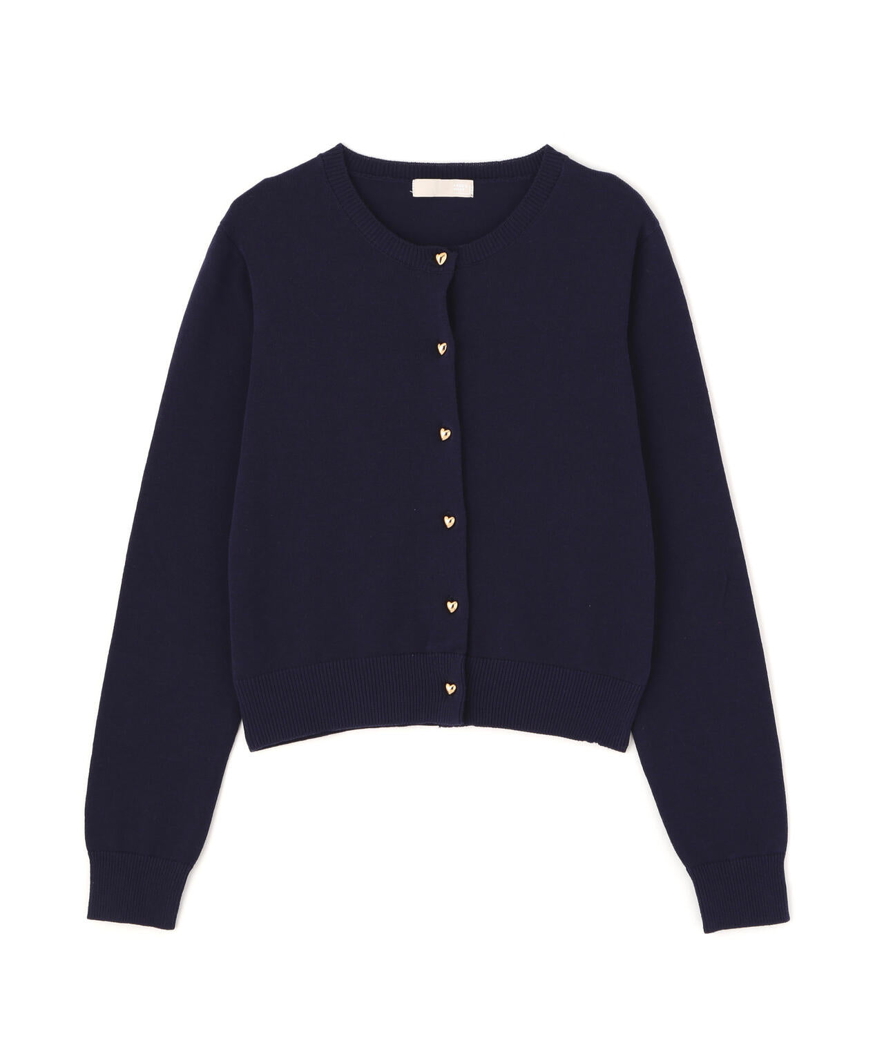 ハートボタンニットカーディガン