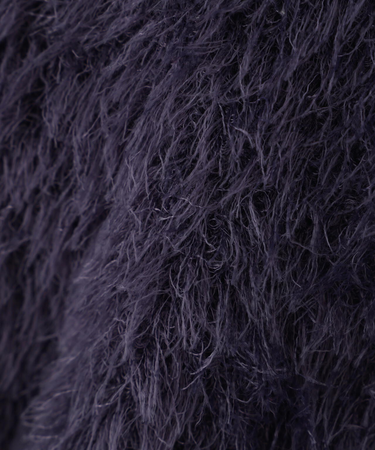 前後2wayシャギー半袖ニット