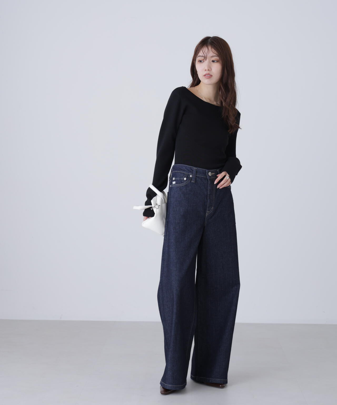 【MFM】バックオープンニット