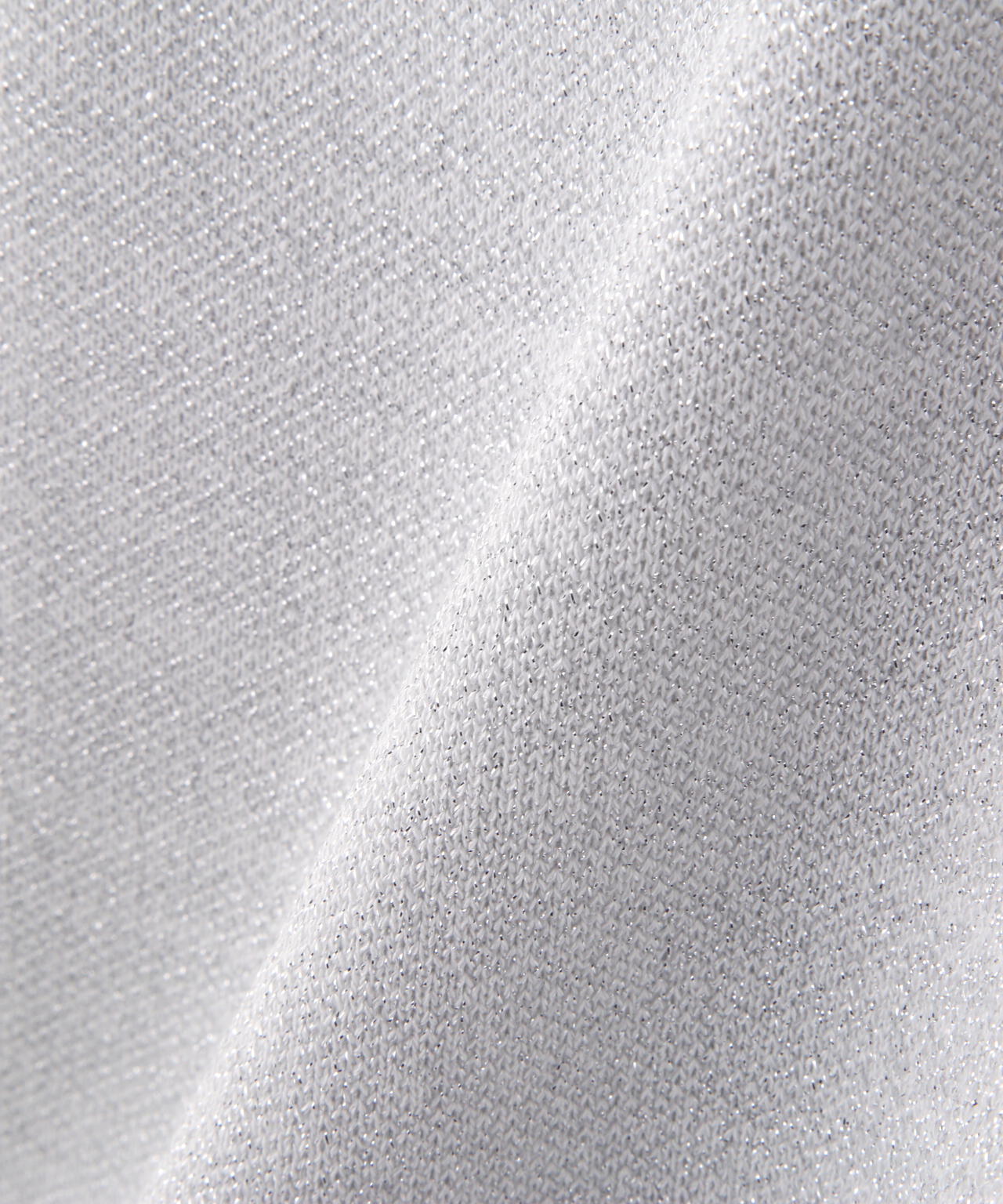 〈MFM〉エンブレムボタンラメカーディガン