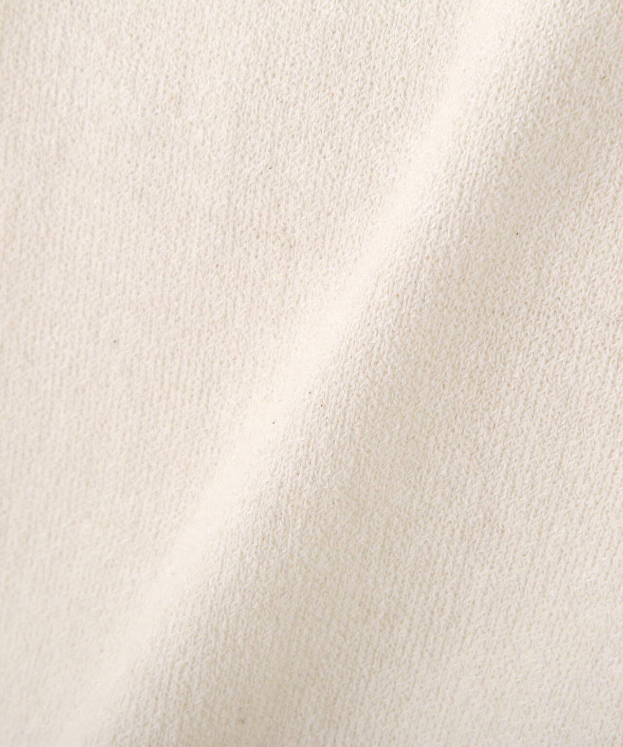 衿付きミニブークレ半袖カーディガン