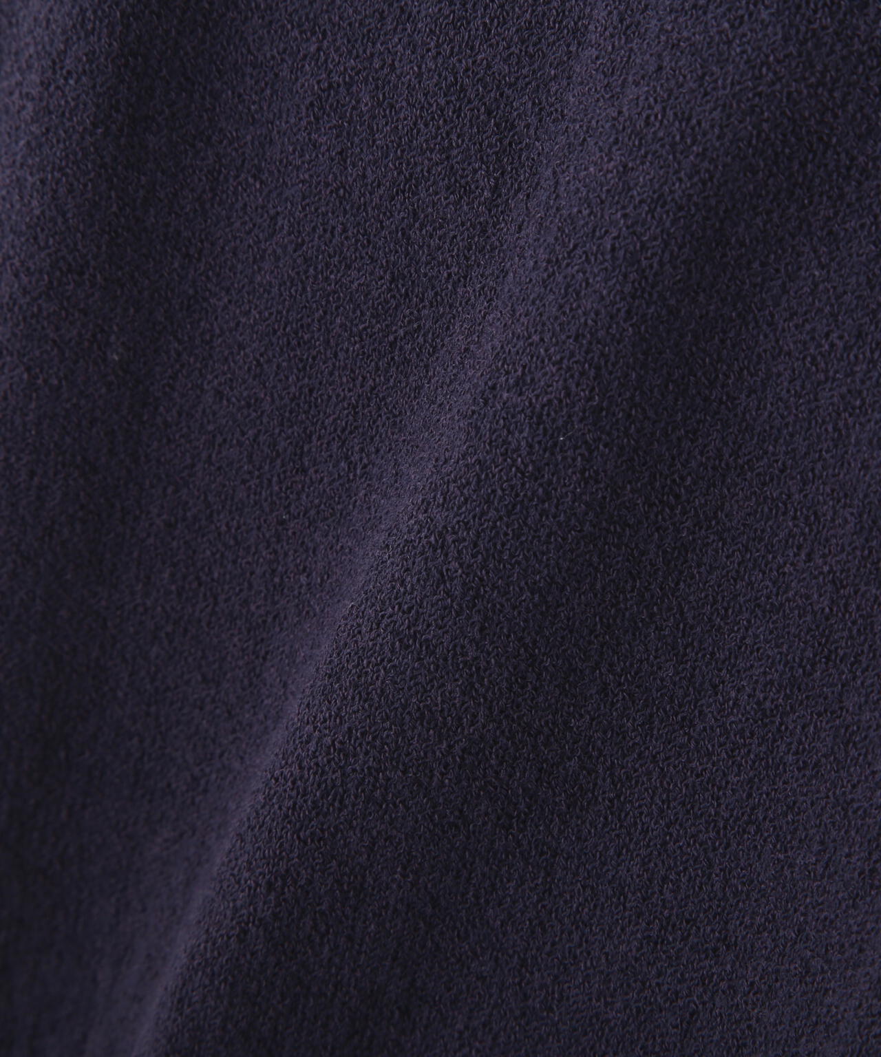 衿付きミニブークレ半袖カーディガン