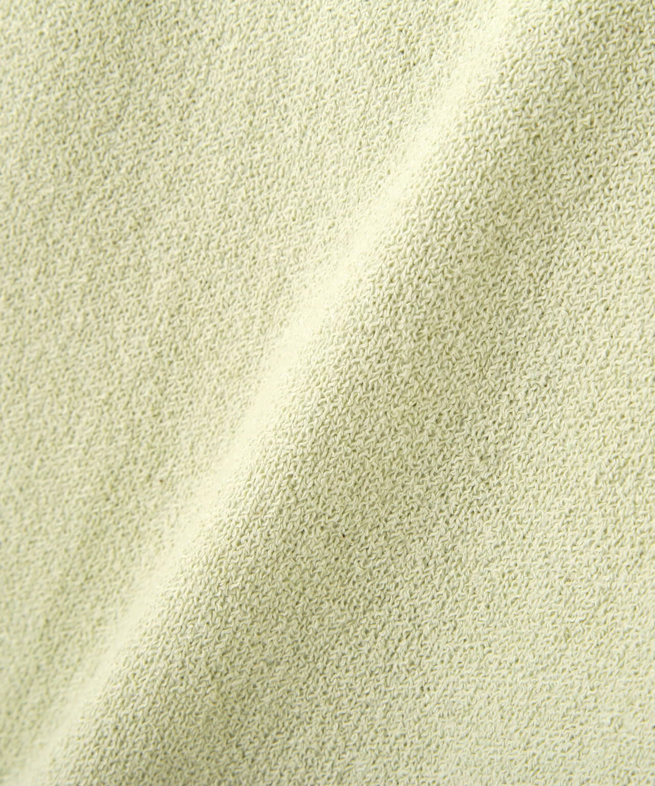 衿付きミニブークレ半袖カーディガン