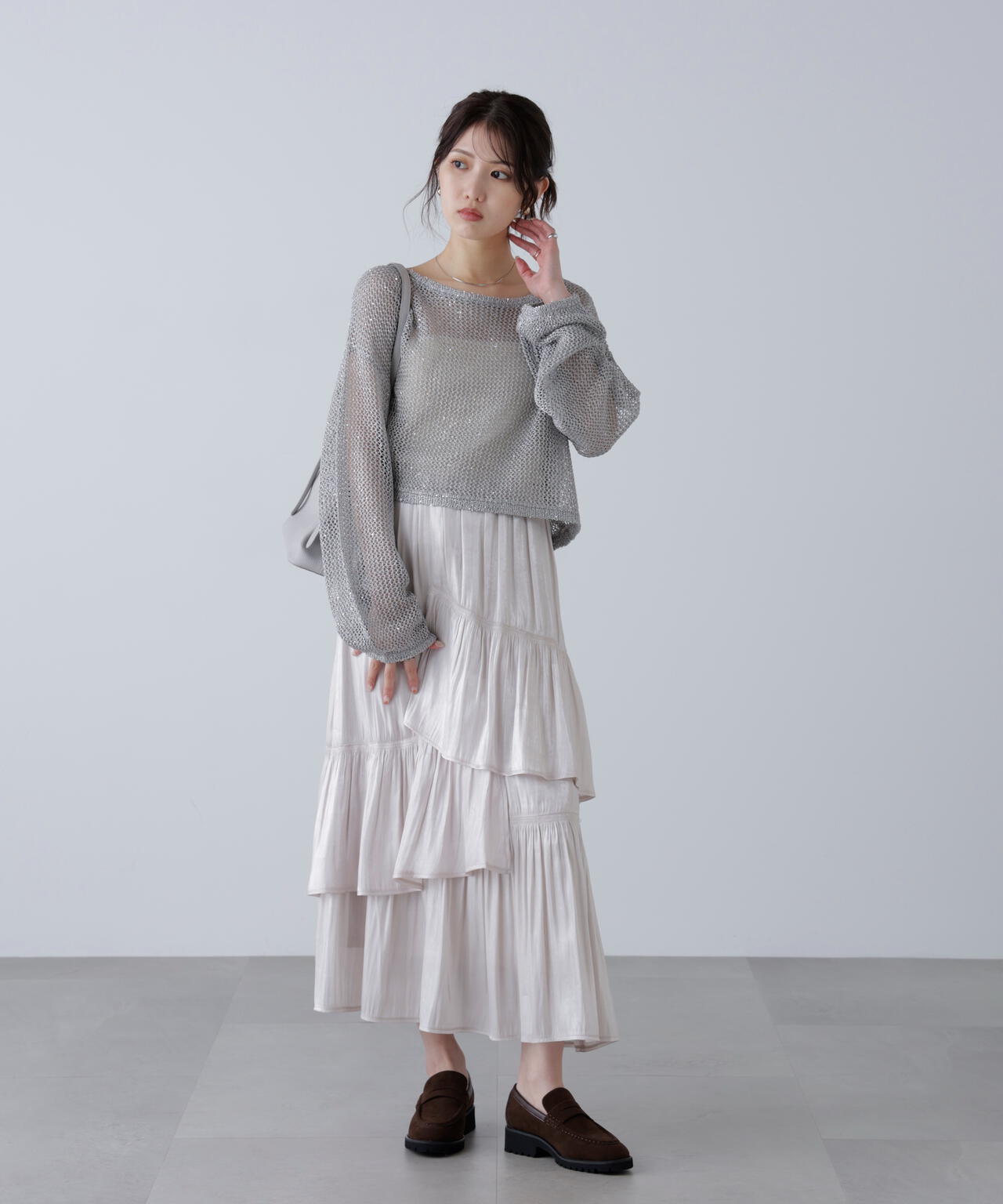 メッシュスパンコールニット | FREE'S MART（フリーズマート