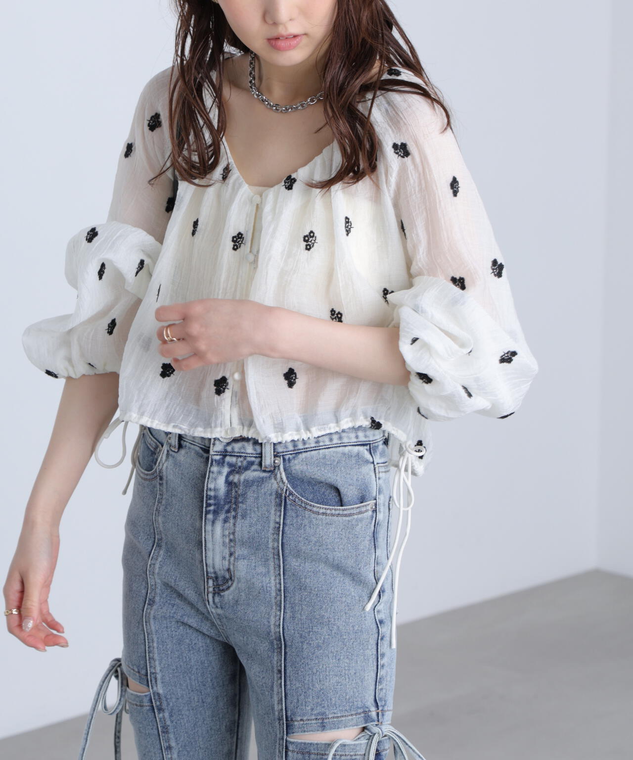 162cm 着用サイズ：FR