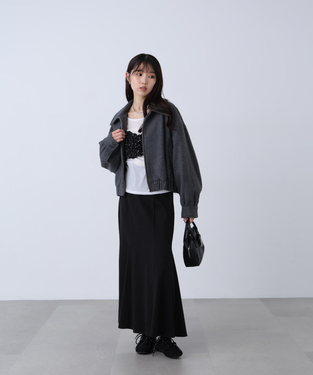 162cm 着用サイズ：M