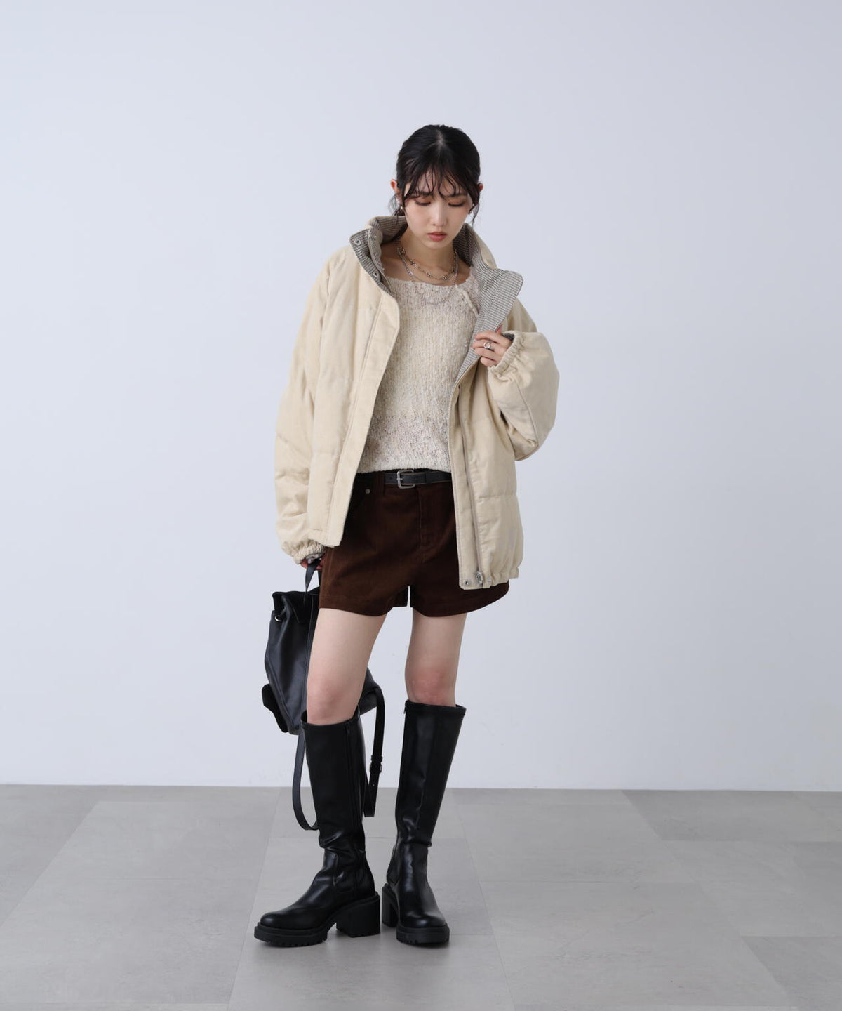 162cm 着用サイズ：M