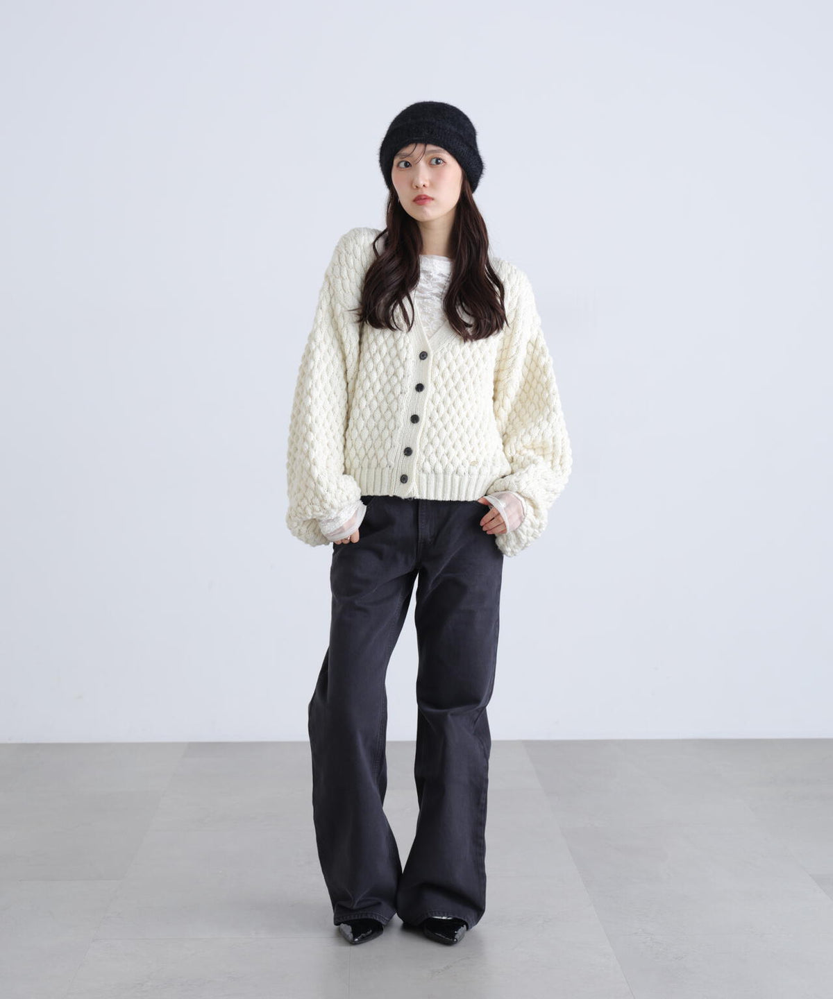 162cm 着用サイズ：M