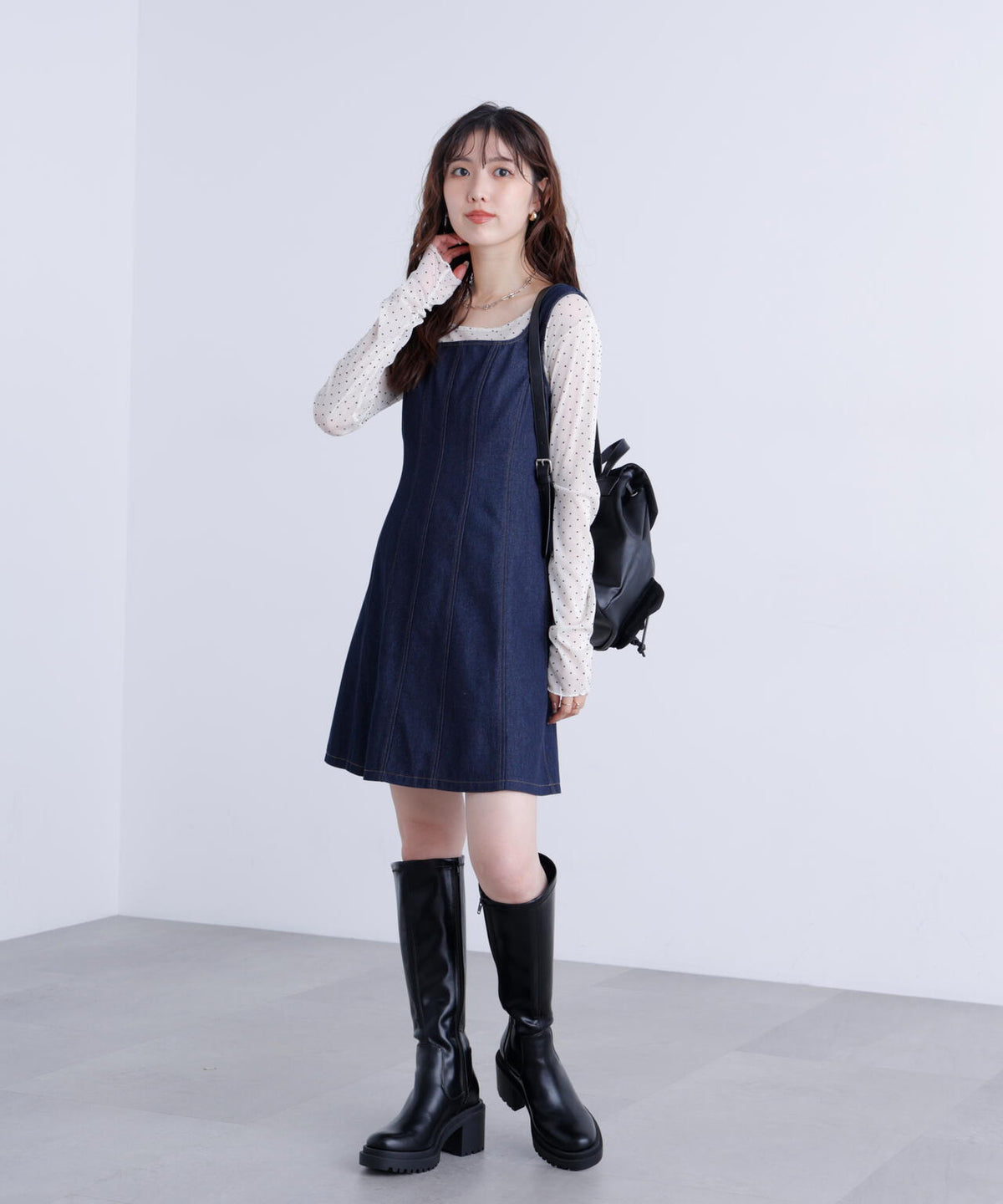 162cm 着用サイズ：M