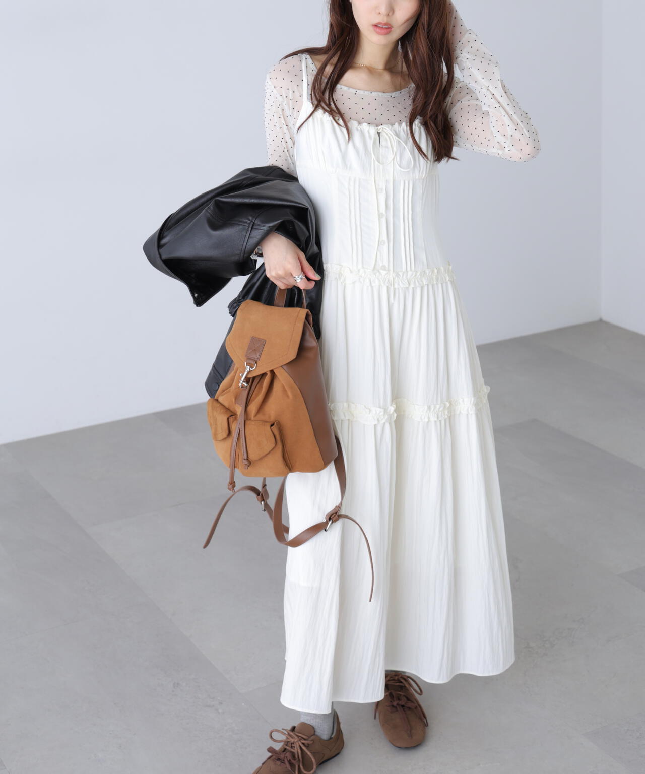 162cm 着用サイズ：M