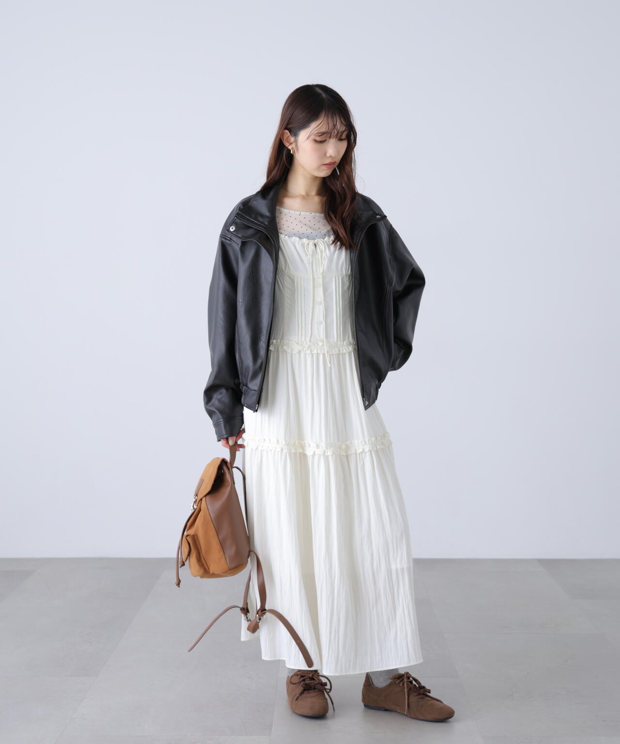 162cm 着用サイズ：M