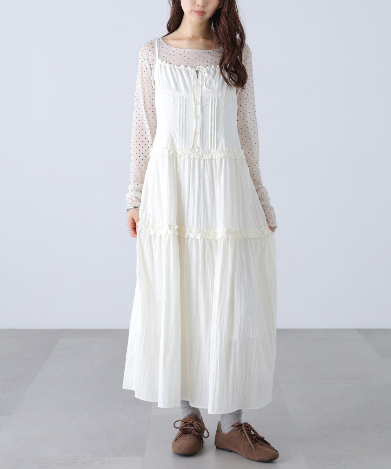 162cm 着用サイズ：M