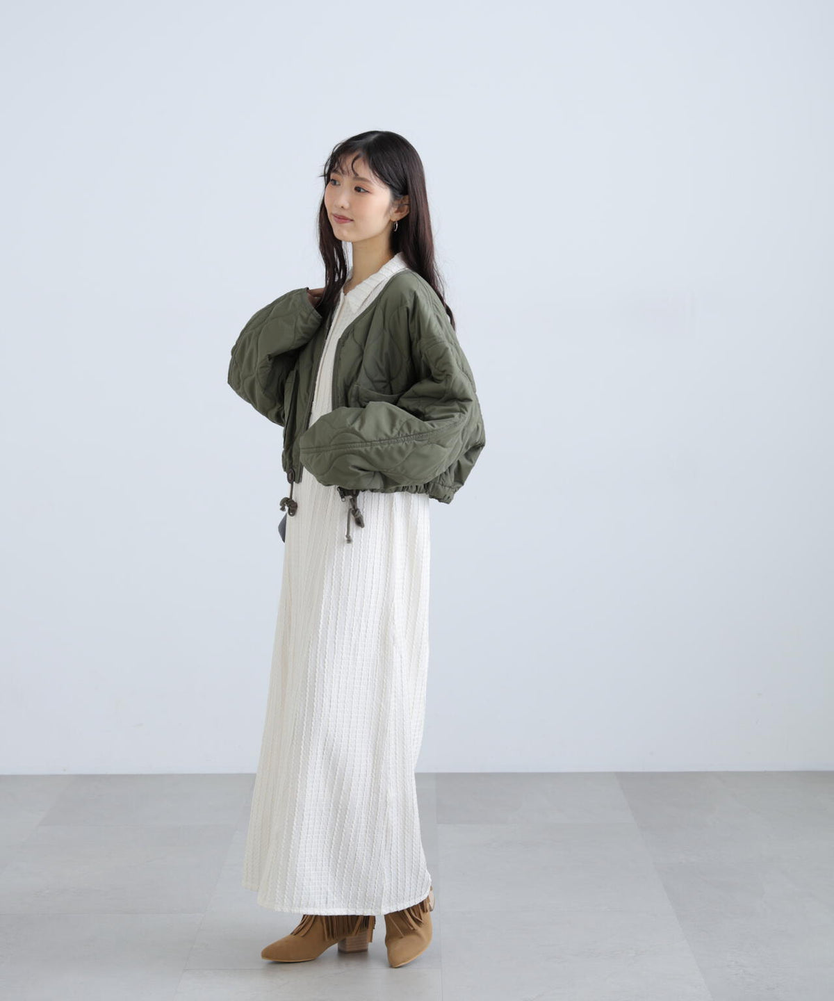 162cm 着用サイズ：M