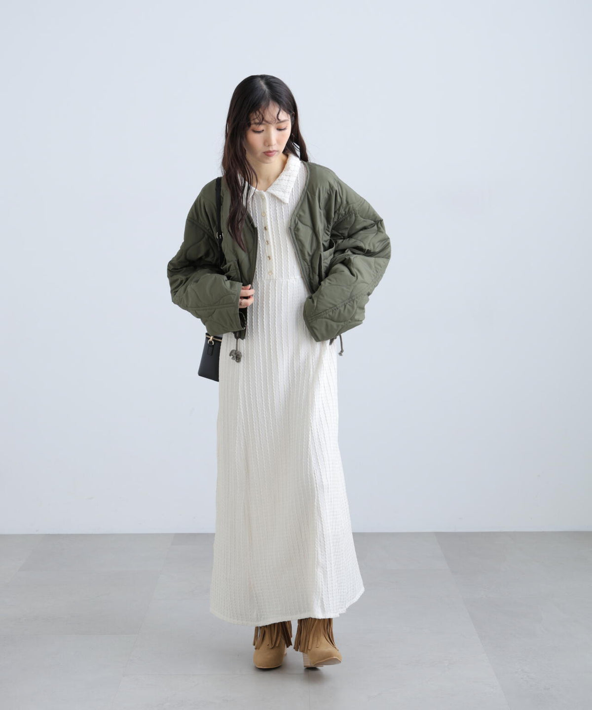 162cm 着用サイズ：M