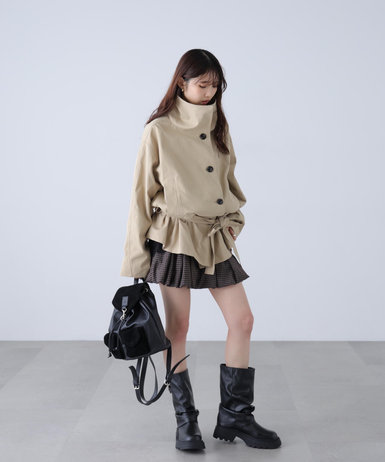 162cm 着用サイズ：M