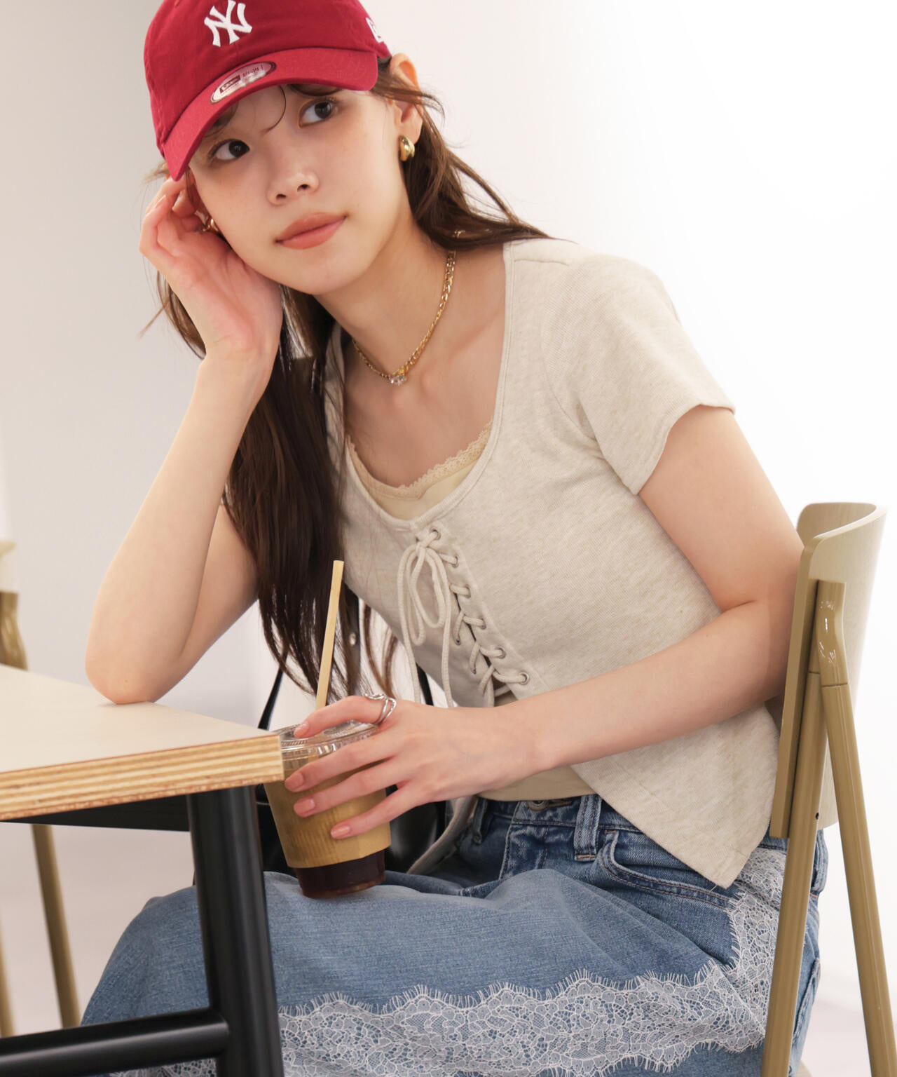 162cm 着用サイズ：FR