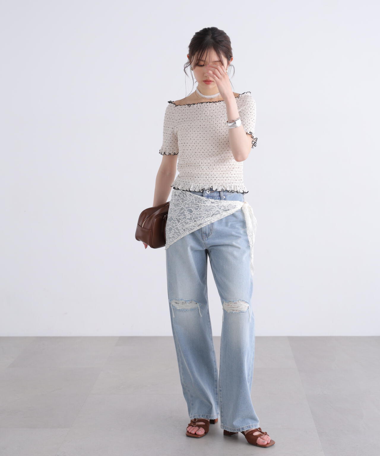 162cm 着用サイズ：FR